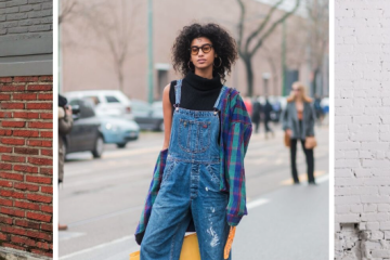 O retorno da jardineira: a peça clássica que conquista o street style com nova proposta