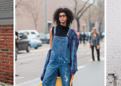 O retorno da jardineira: a peça clássica que conquista o street style com nova proposta