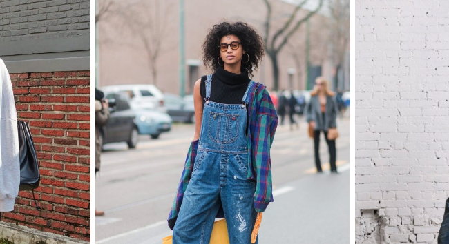O retorno da jardineira: a peça clássica que conquista o street style com nova proposta